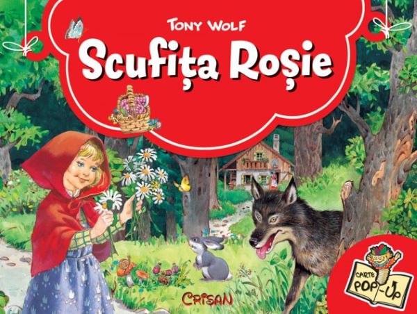 Cartea Scufita Rosie. Carte Pop-up - Tony Wolf