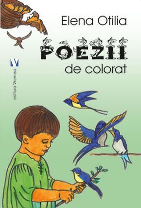 Cartea Poezii de colorat - Elena Otilia