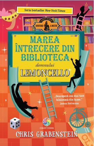 Cartea Marea intrecere din biblioteca domnului Lemoncello de Chris Grabenstein