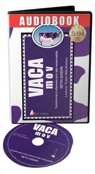 Cartea Audiobook. Vaca mov - Seth Godin