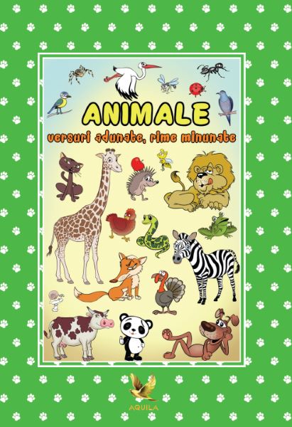 Animale - versuri adunate, rime minunate, Izabela Constantin – copertă