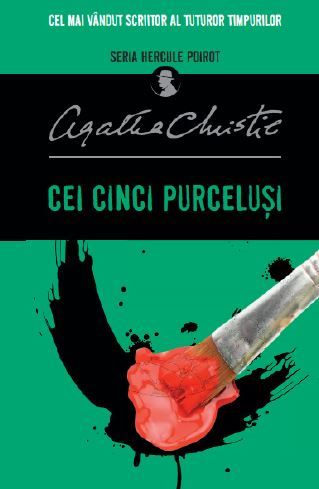 Cei cinci purcelusi, Agatha Christie – copertă