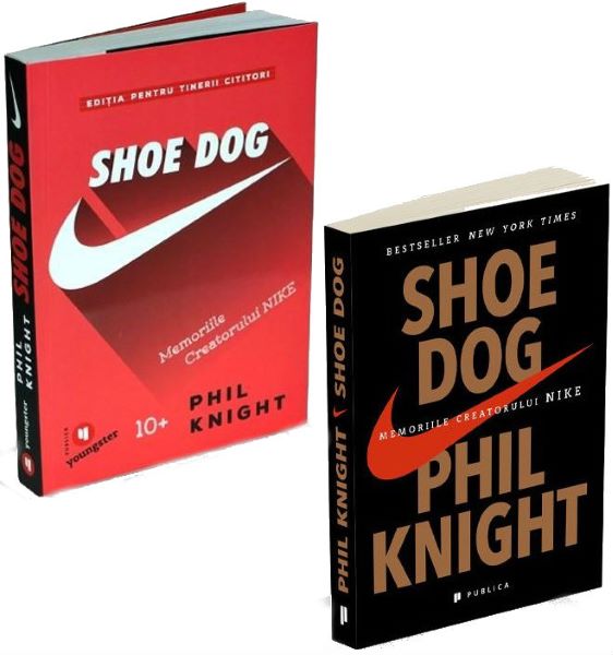Cartea Pachet Shoe Dog + Shoe Dog pentru tinerii cititori de Phil Knight
