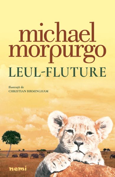 Leul-fluture, Michael Morpurgo – copertă