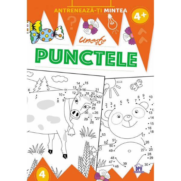 Antreneaza-ti mintea: Uneste punctele, * * * – copertă
