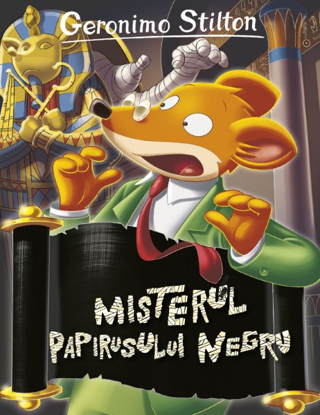 Cartea Misterul papirusului negru - Geronimo Stilton