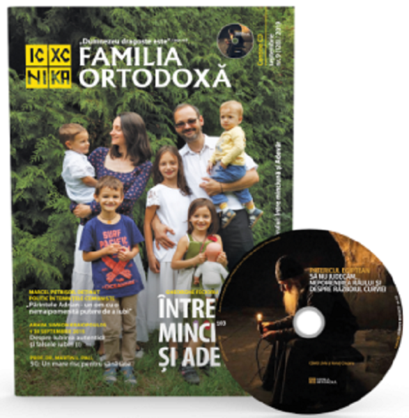 Cartea Familia ortodoxa Nr.9 (128) + CD Septembrie 2019 de * * * – Editura FAMILIA ORTODOXA