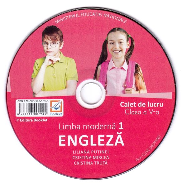 Cartea CD Limba engleza. Limba moderna 1 - Clasa 5 - Liliana Putinei, Cristina Mircea, Cristina Truta