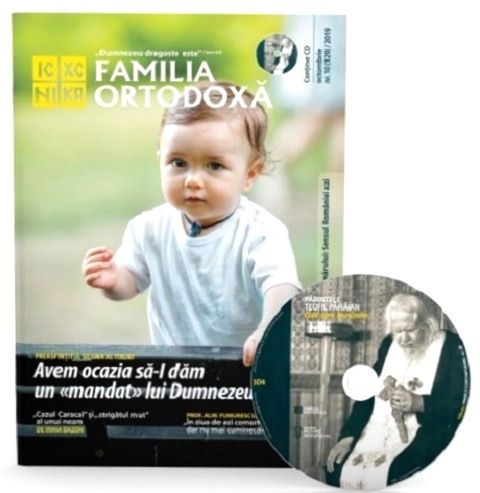 Cartea Familia ortodoxa Nr.10 (129) + CD Octombrie 2019 de * * * – Editura FAMILIA ORTODOXA