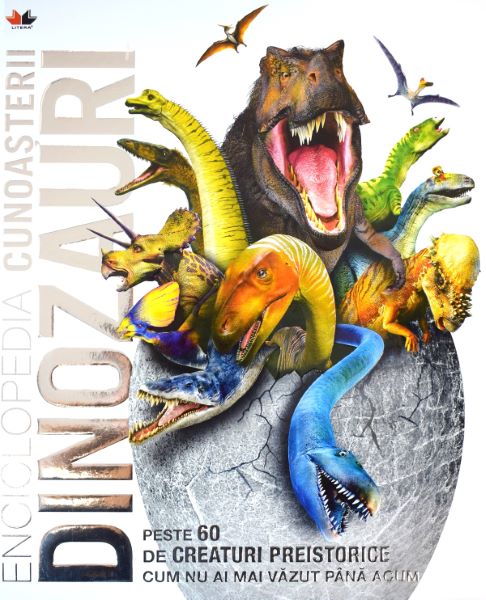 Cartea Enciclopedia cunoasterii. Dinozauri de John Woodward