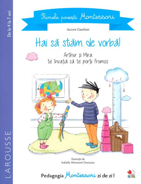 Cartea Primele povesti Montessori. Hai sa stam de vorba! de Aurore Gauthier