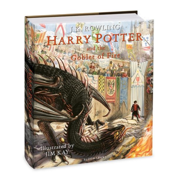 Cartea Harry Potter and the Goblet of Fire: Illustrated Edition de J K Rowling