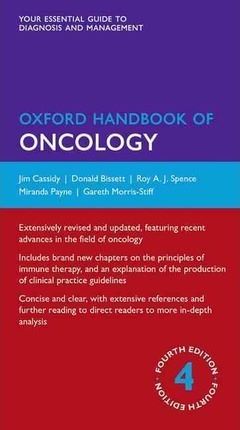 Cartea Oxford Handbook of Oncology de Jim Cassidy