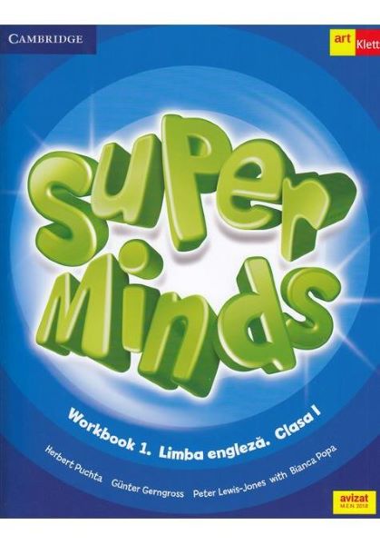 Cartea Super Minds - Limba Engleza - Clasa 1 - Workbook 1 + CD - Herbert Puchta
