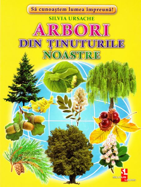Cartea Arbori din tinuturile noastre - Cartonase de Silvia Ursache