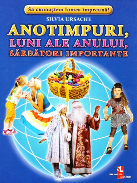 Cartea Anotimpuri, luni ale anului, sarbatori importante - Cartonase de Silvia Ursache