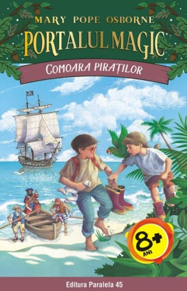 Cartea Portalul magic 4: Comoara piratilor - Mary Pope Osborne
