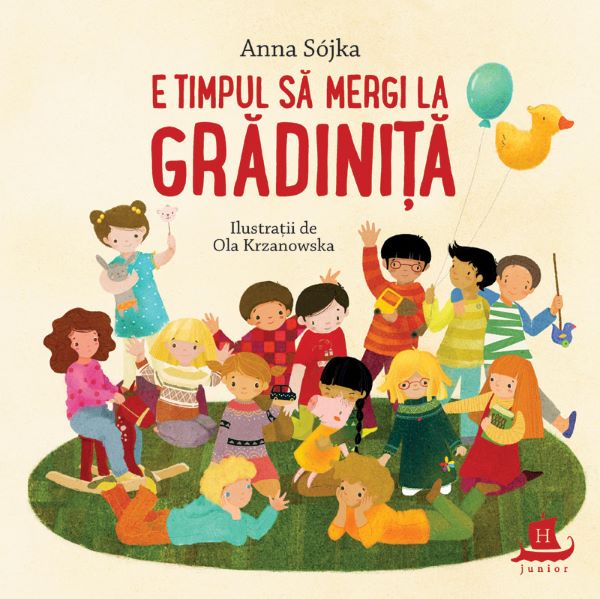 Cartea E timpul sa mergi la gradinita de Anna Sojka