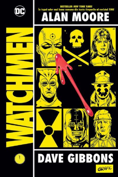 Cartea Watchmen de Alan Moore, Dave Gibbons