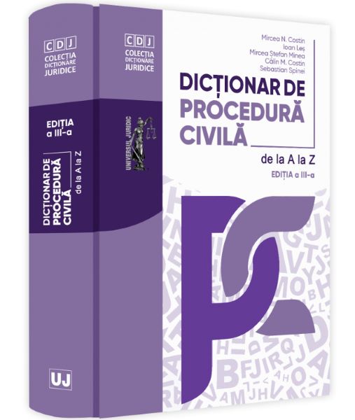 Cartea Dictionar de procedura civila de la A la Z Ed.3 - Mircea N. Costin, Ioan Les