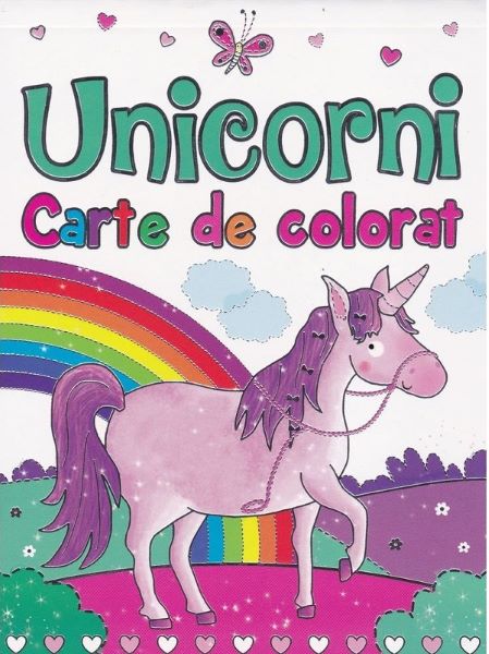 Cartea Unicorni. Carte de colorat de Brown Watson – Editura FLAMINGO