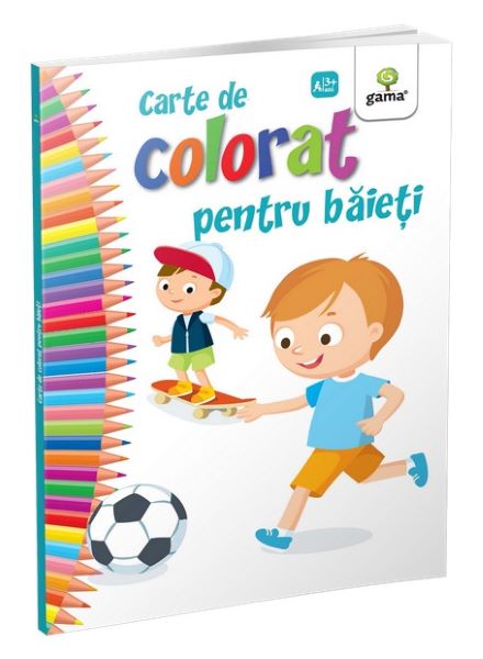 Carte de colorat pentru baieti