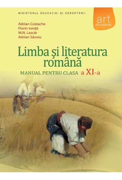 Cartea Limba romana - Clasa 11 - Manual de Adrian Costache, Florin Ionita