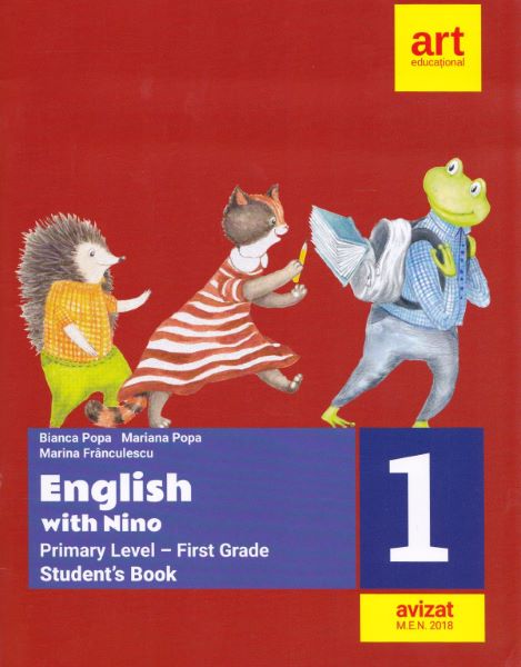 Cartea English with Nino. Student's book - Clasa 1 de Bianca Popa, Mariana Popa