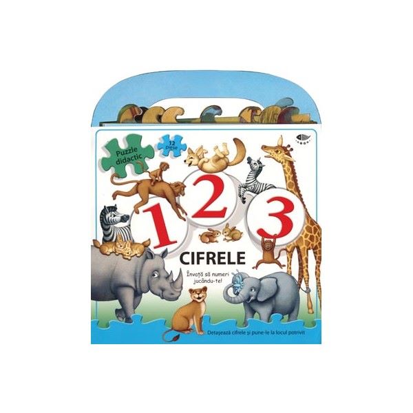 Cartea 1, 2, 3 ... cifrele de - – Editura PRUT