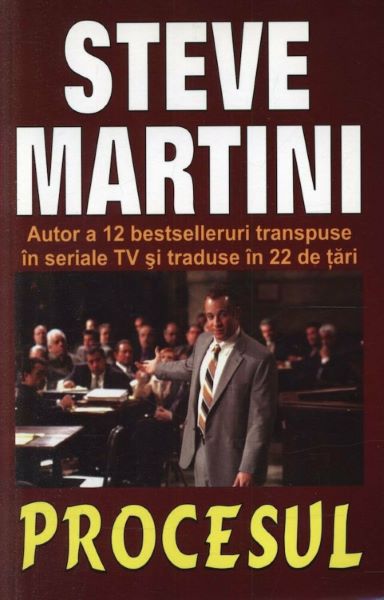 Procesul, Steve Martini – copertă