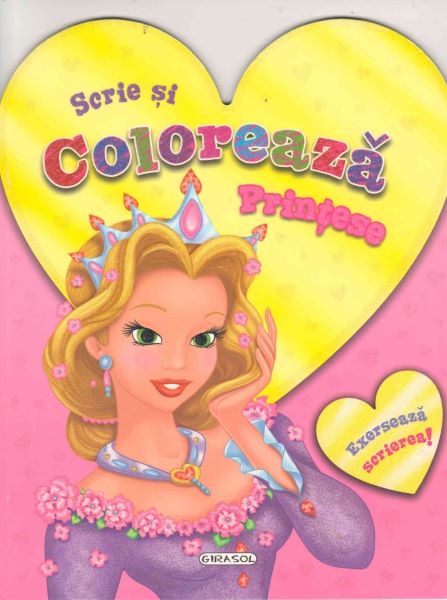 Printese   Scrie si coloreaza, - – copertă