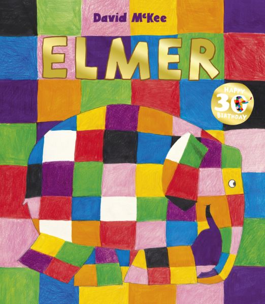 Elmer, David McKee – copertă