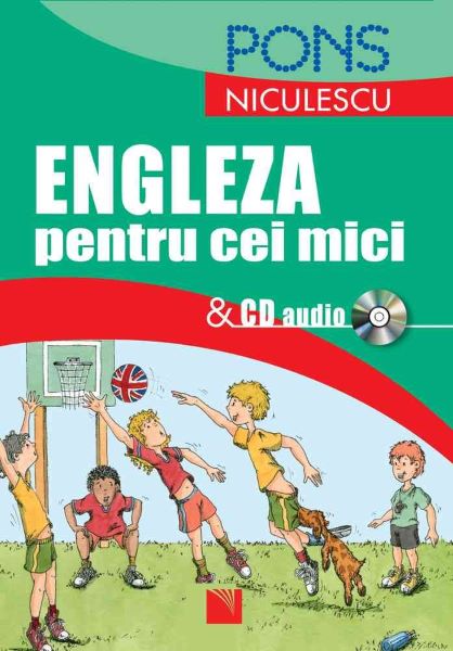 Engleza pentru cei mici + CD audio  Pons, - – copertă