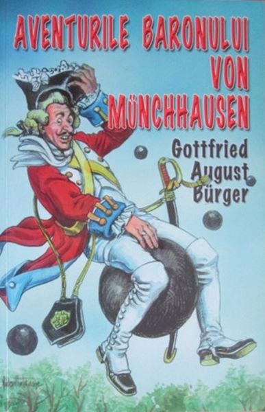 Cartea Aventurile baronului Munchhausen de Gottfried August Burger