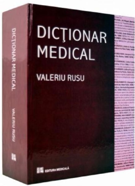 Cartea Dictionar medical de Valeriu Rusu