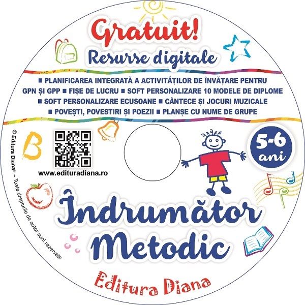 CD Indrumator metodic 5-6 ani, * * * – copertă