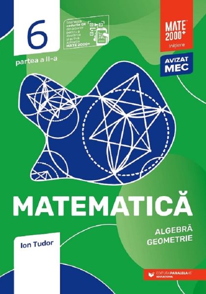 Matematica - Clasa 6 - Partea 2 - Initiere, Ion Tudor – copertă