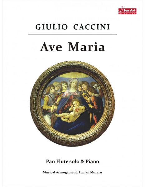 Cartea Ave Maria. Pentru nai si pian - Giulio Caccini