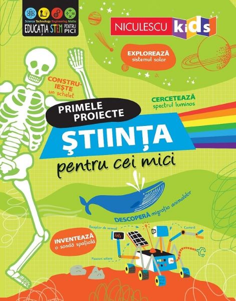 Cartea Primele proiecte. Stiinta pentru cei mici de Eddie Reynolds, Darran Stobbart