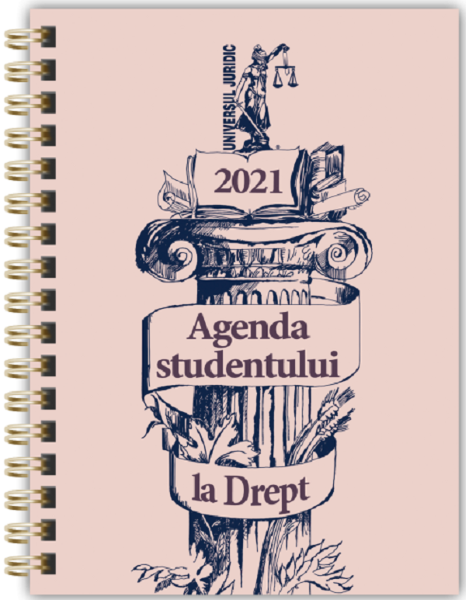 Cartea Agenda studentului la drept 2021 (crem) de * * * – Editura UNIVERSUL JURIDIC