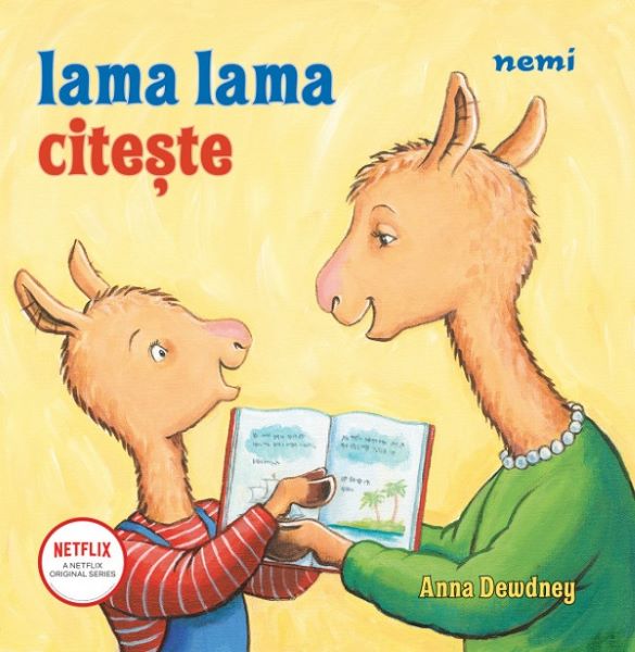 Cartea Lama Lama citeste - Anna Dewdney