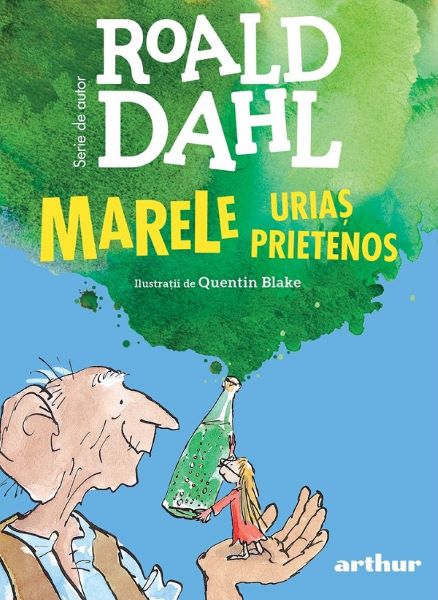 Marele urias prietenos, Roald Dahl – copertă