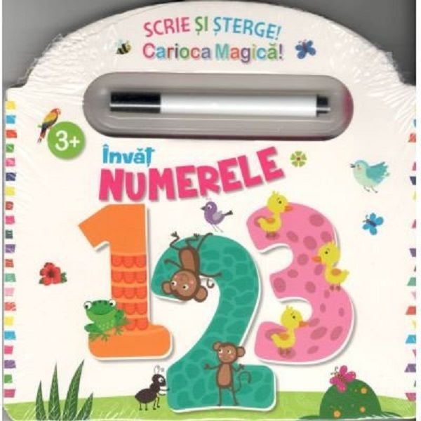 Invat numerele. Carioca magica, - – copertă