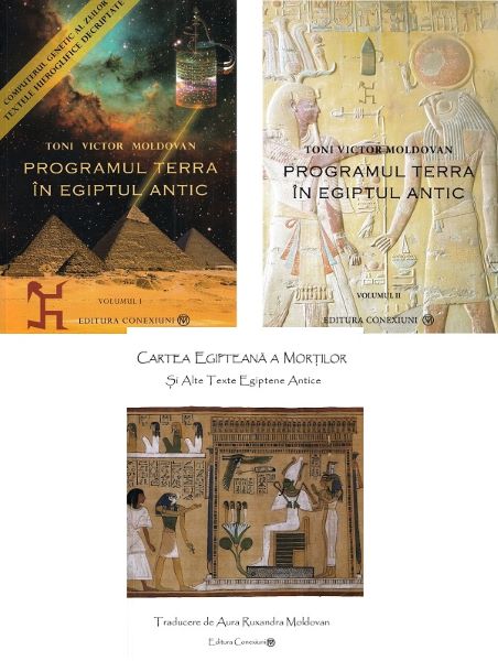 Pachet Programul Terra in Egiptul Antic, Toni Victor Moldovan – copertă