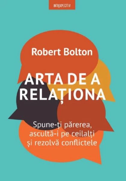 Arta de a relationa, Robert Bolton – copertă