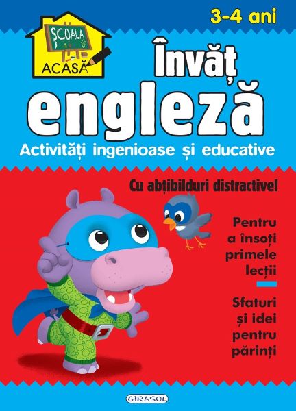 Scoala acasa. Invat engleza 34 ani, - – copertă