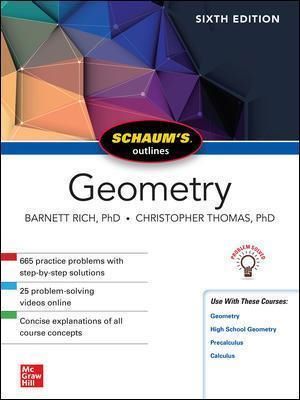 Cartea Schaum's Outline of Geometry, Sixth Edition de Christopher Thomas, Barnett Rich