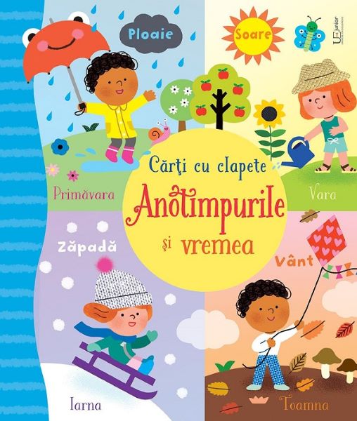 Cartea Anotimpurile si vremea. Carti cu clapete - Holly Bathie