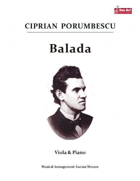 Cartea Balada - Ciprian Porumbescu - Viola si pian