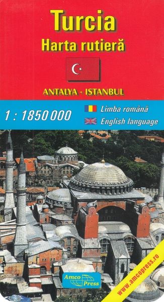 Cartea Harta rutiera. Turcia de - – Editura AMCO PRESS